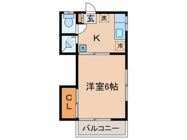 スカイハイムの物件間取画像